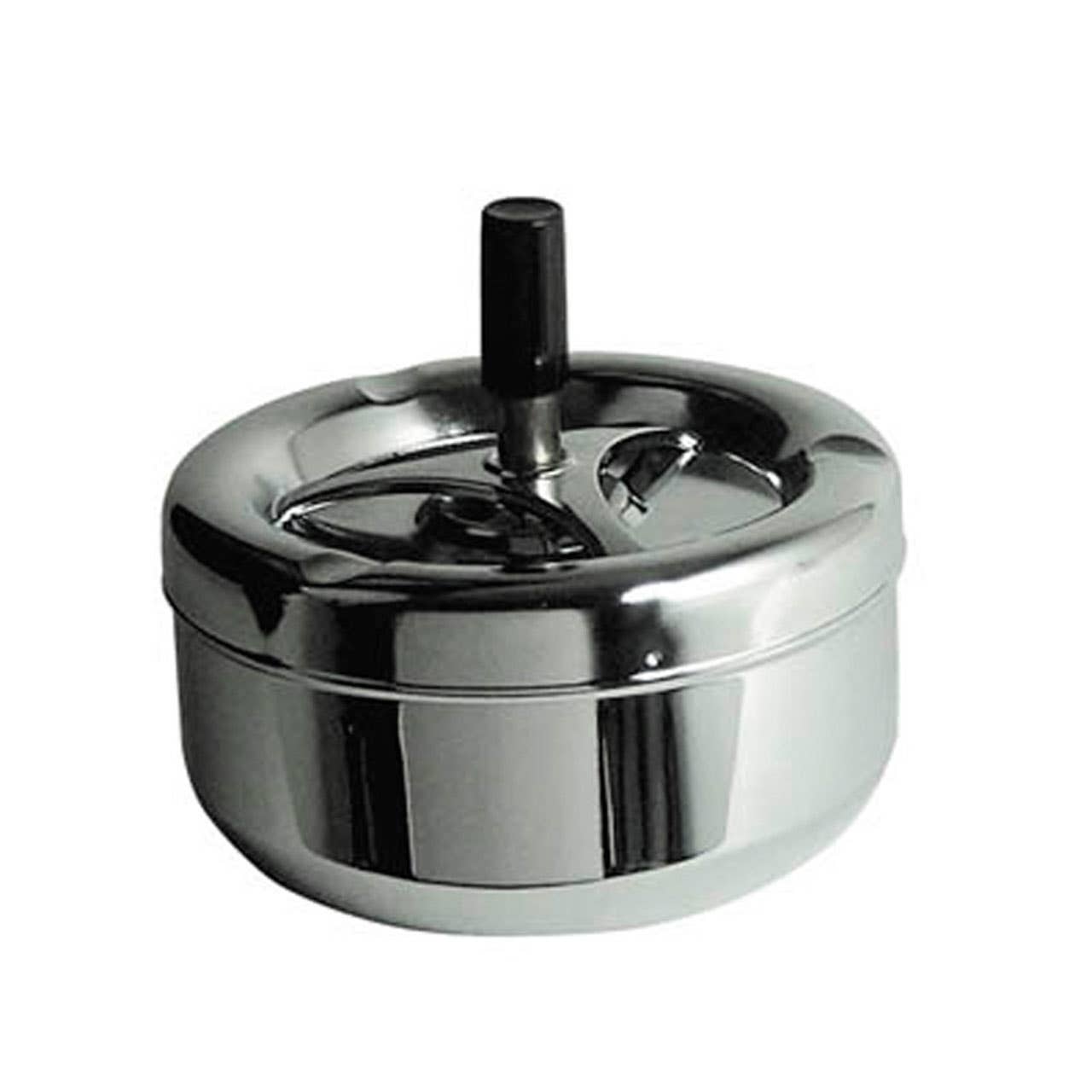 Chrome Effect Large Spinning Ashtray