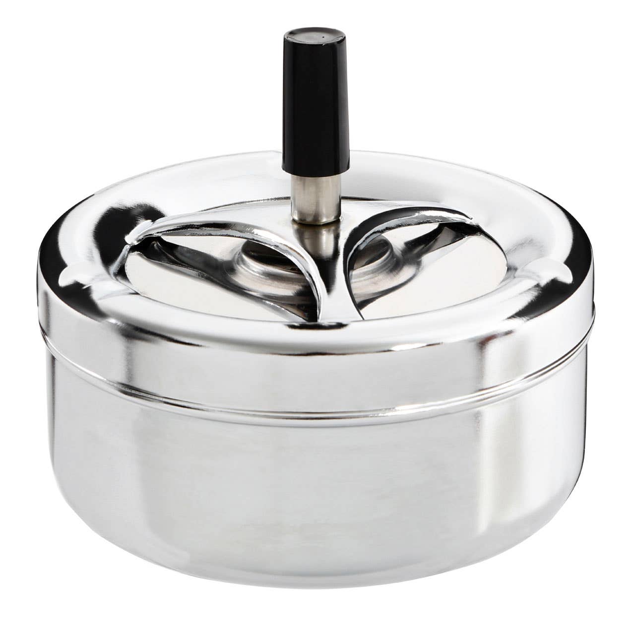 Chrome Effect Large Spinning Ashtray