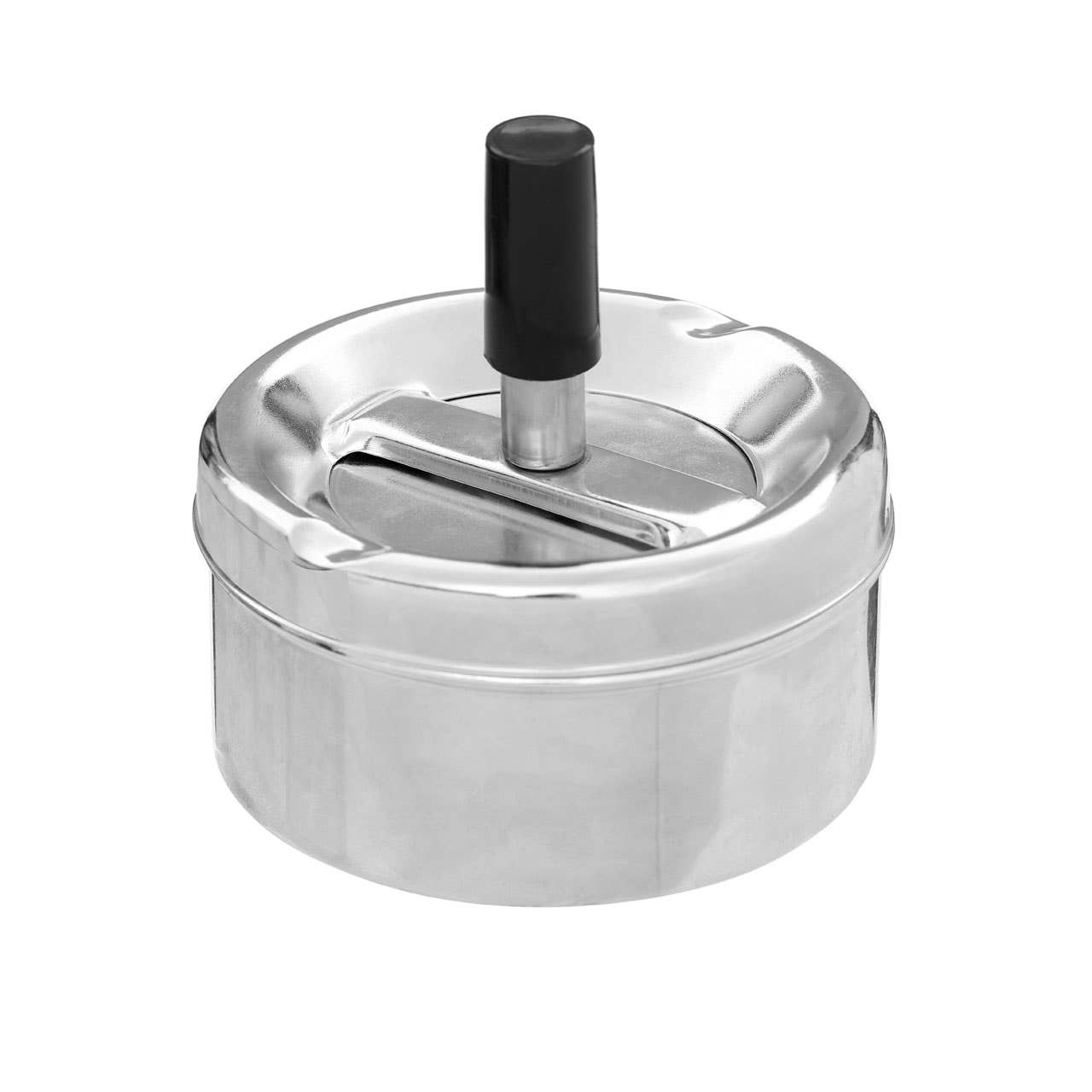 Chrome Effect Small Spinning Ashtray