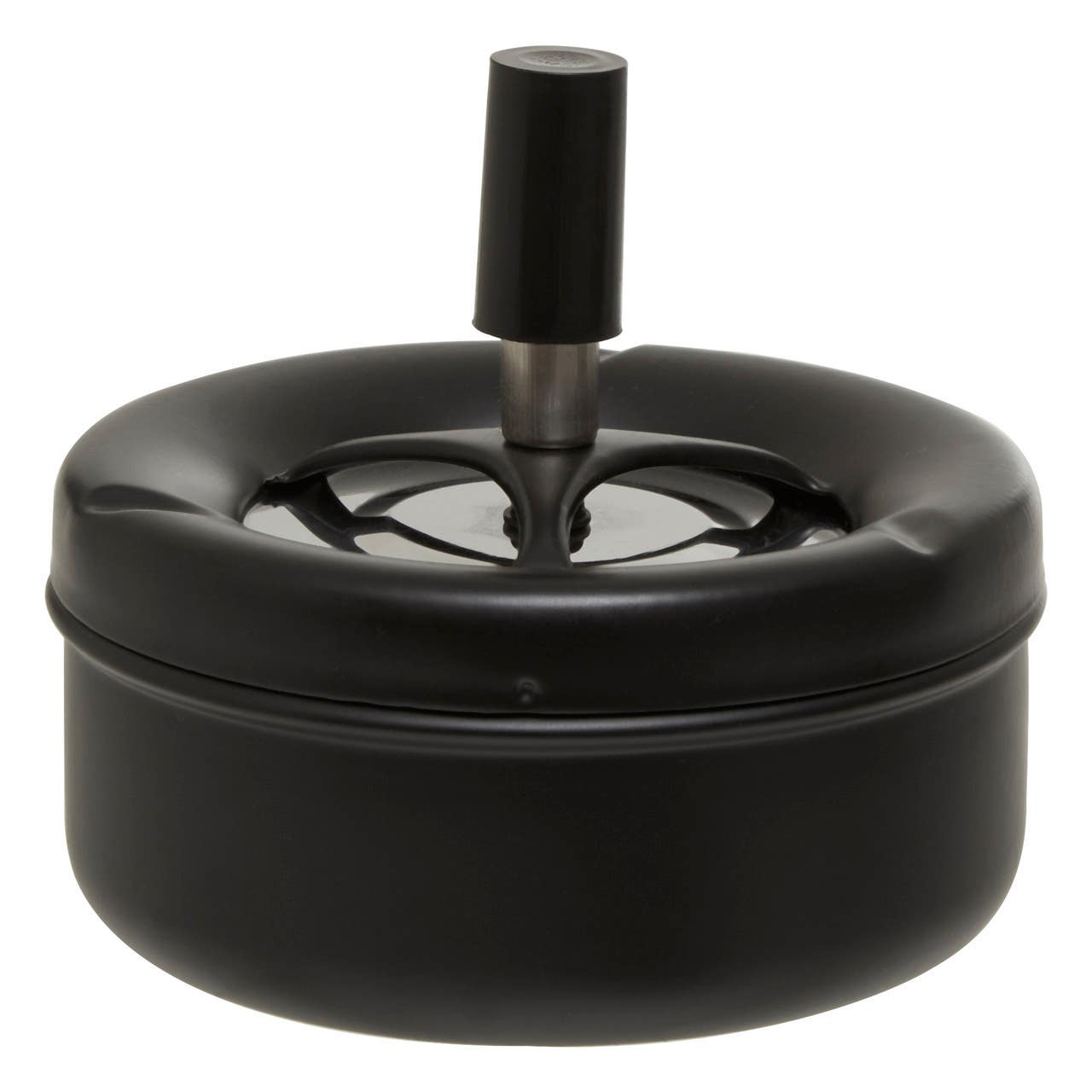 Medium Black Spinning Ashtray