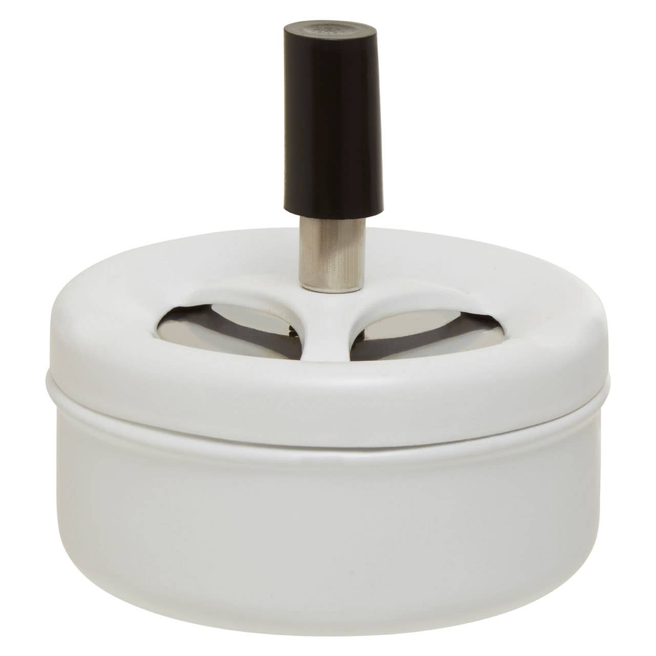 White Spinning Ashtray