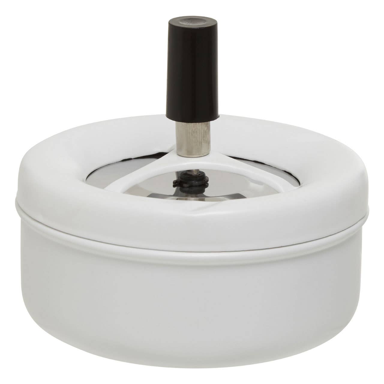 Matte White Medium Spinning Ashtray