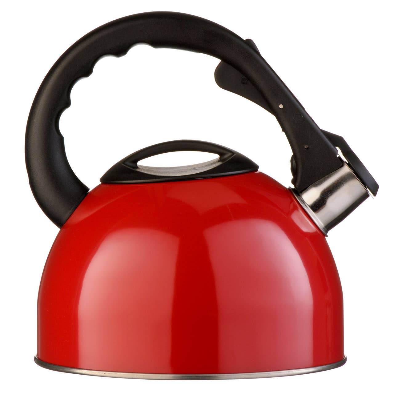 Red 2500ml Whistling Kettle