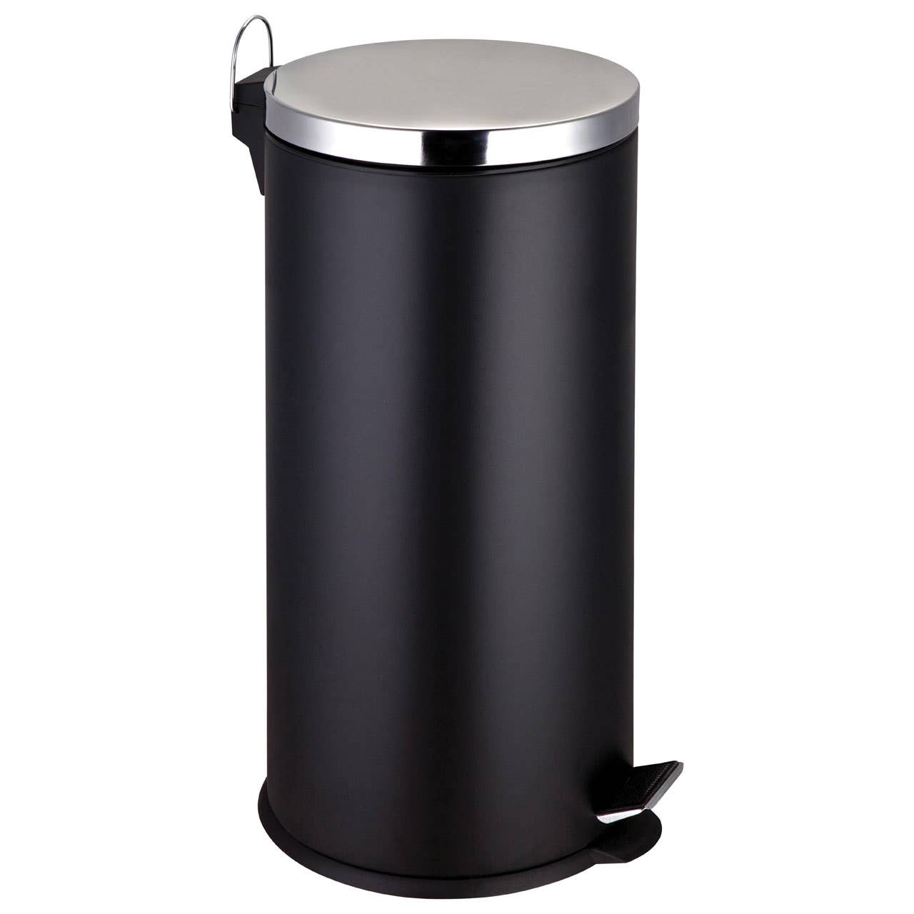 Miller 30Ltr Matt Black Pedal Bin