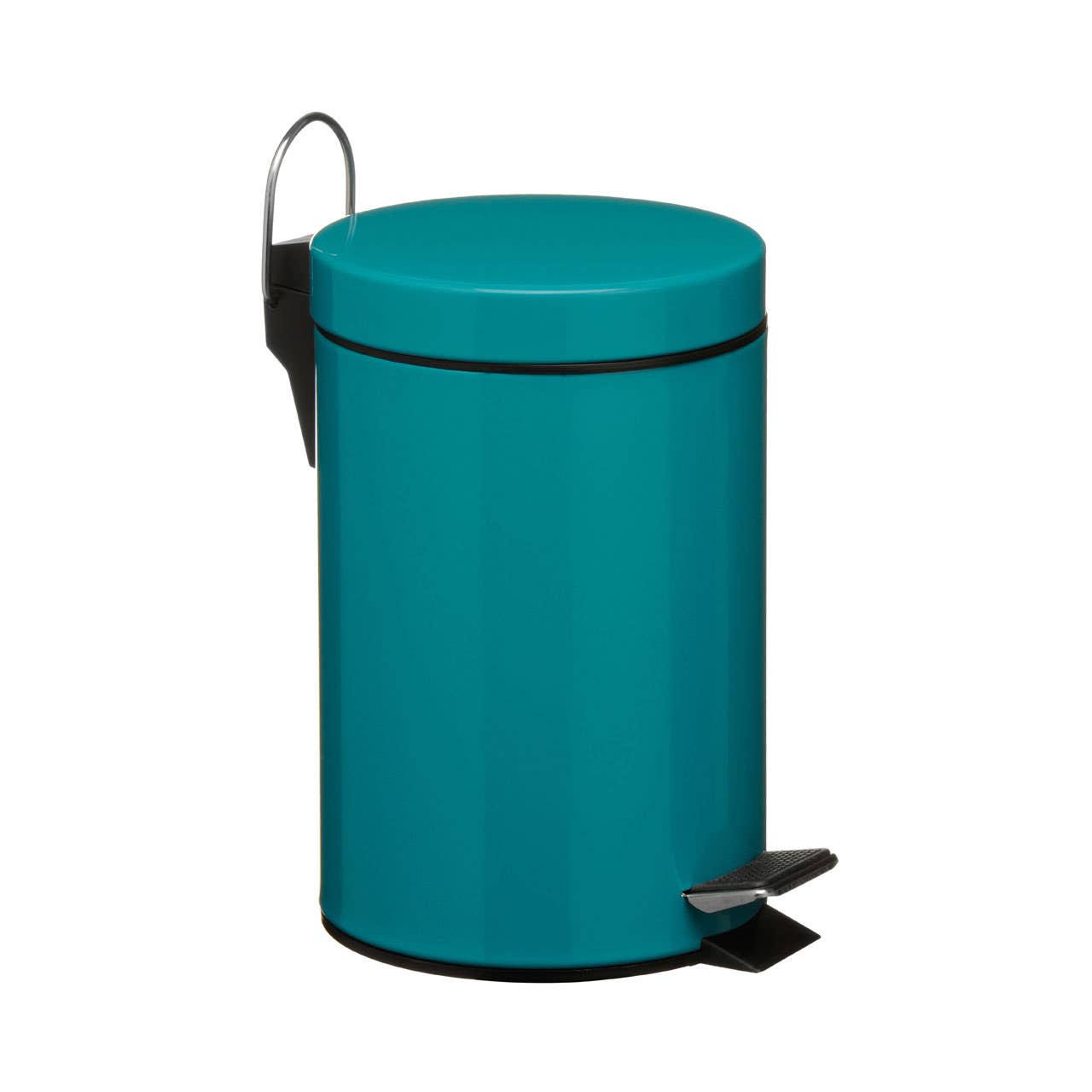 3 LtrTurquoise Pedal Bin