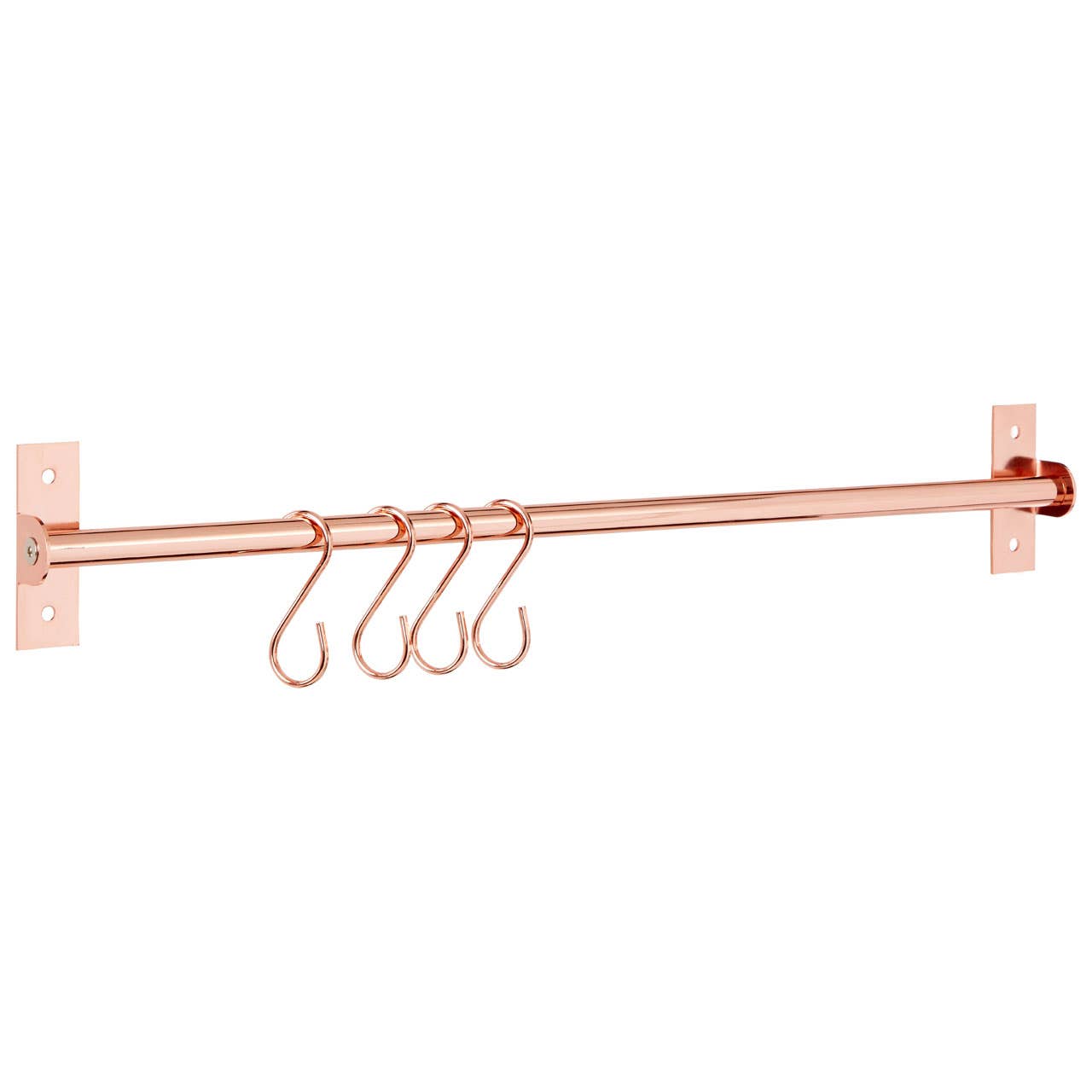 Sorello Rose Gold Hanging Hooks - Set of 10