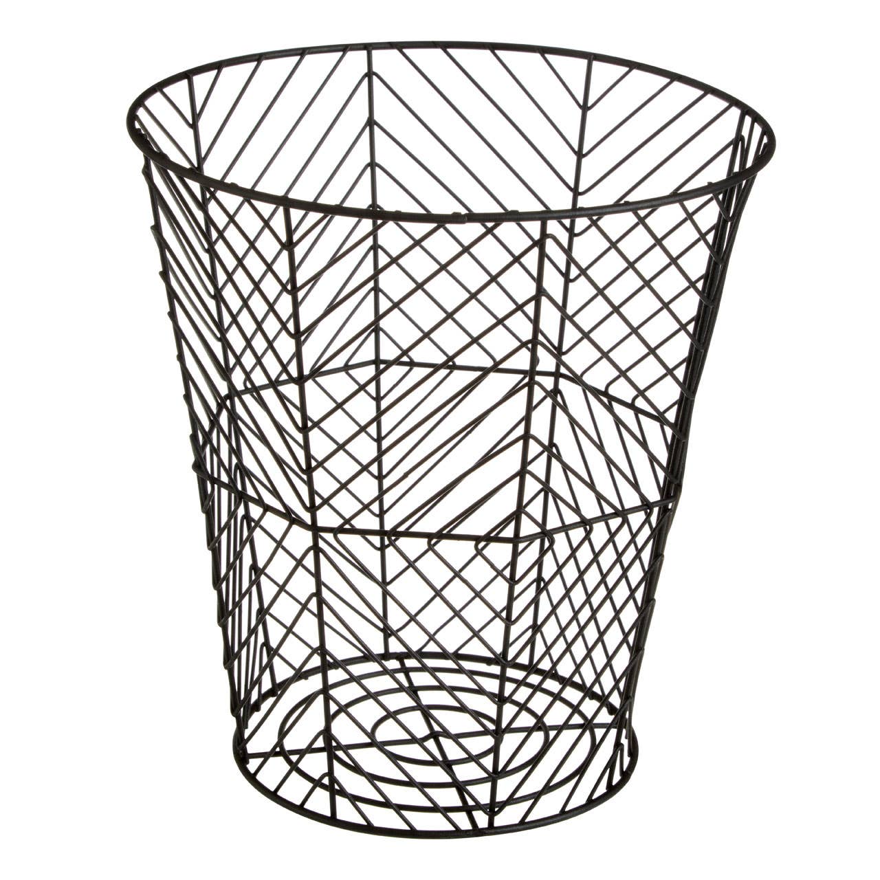 Vertex Black Powder Coat Storage Basket