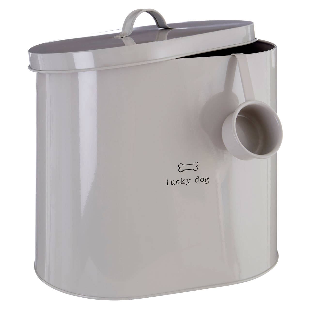 Dog Food Storage Bin With Spoon