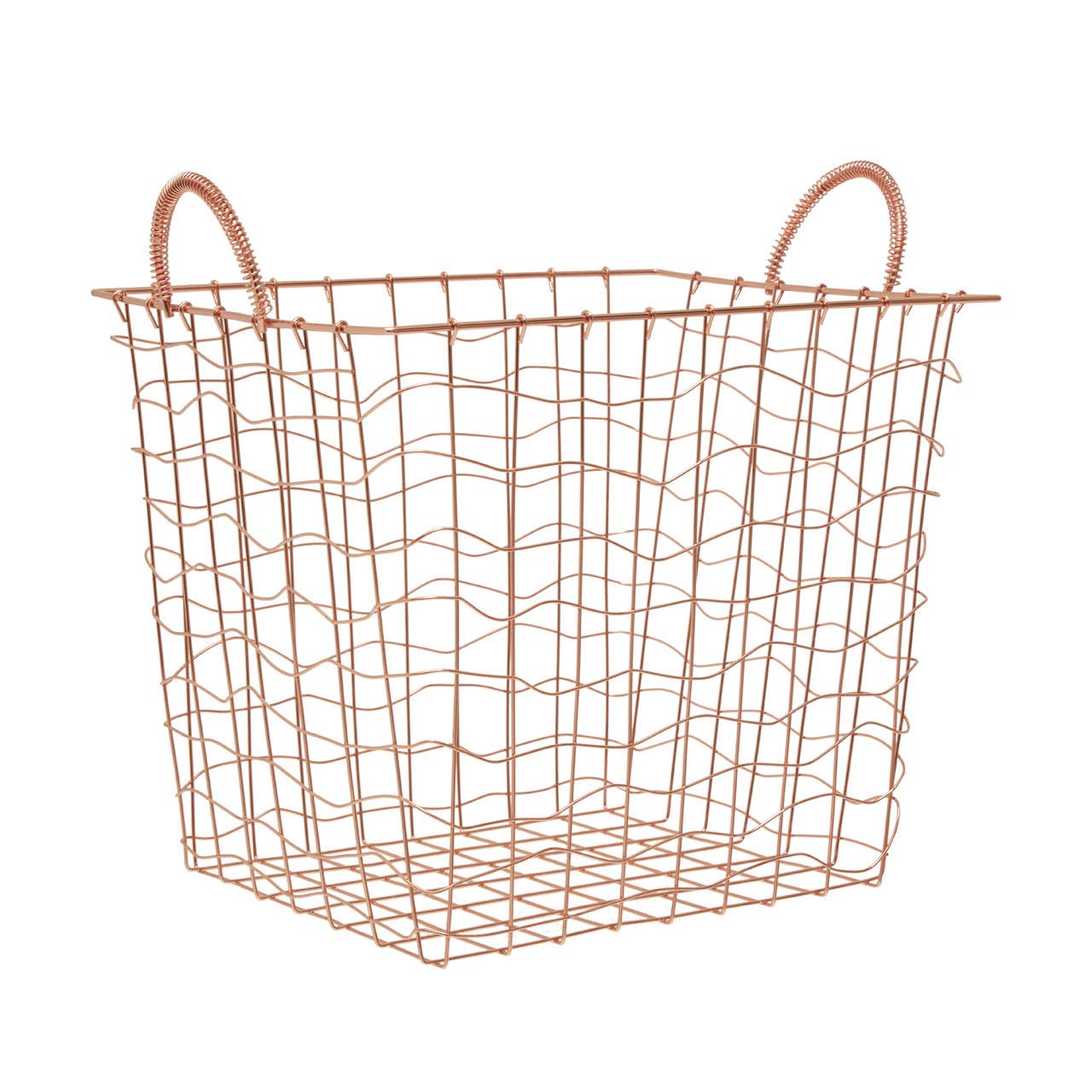 Vertex Copper Plated Basket