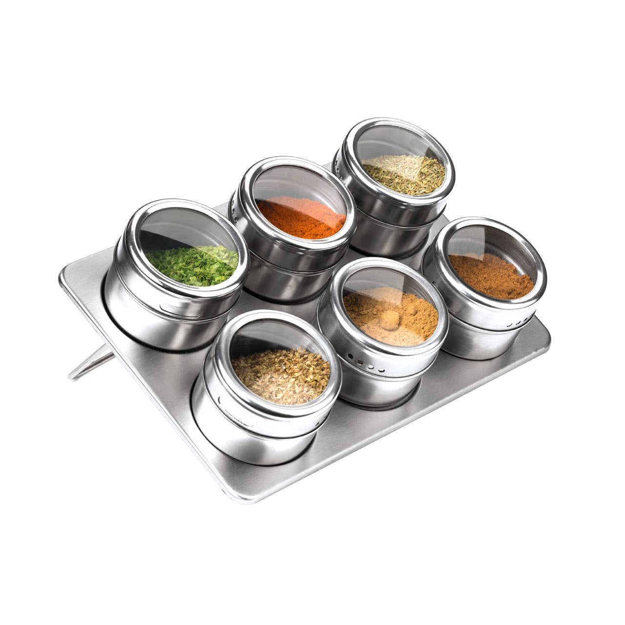 Spice Jars Oblong Tray