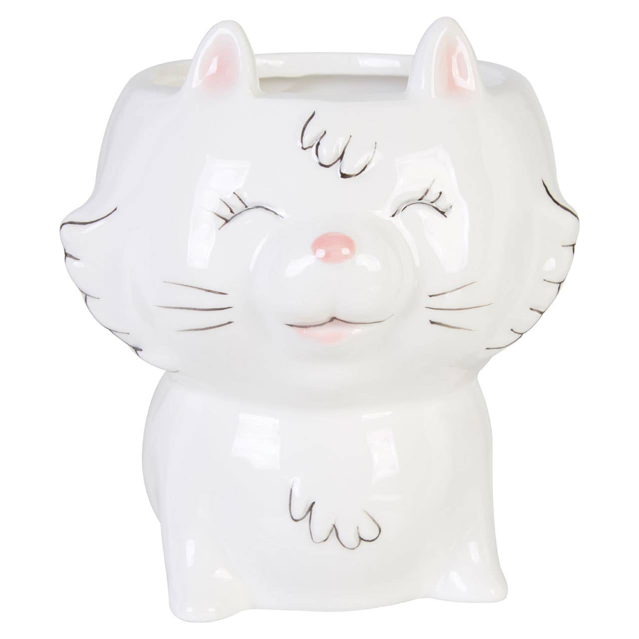 Gigil White Cat Mug