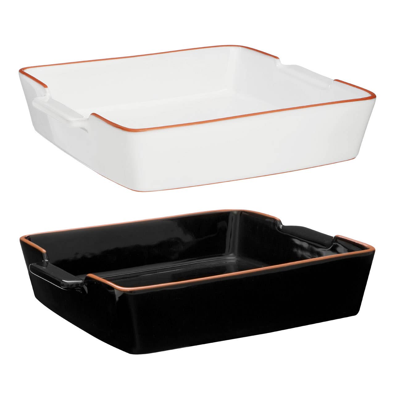 Calisto Square Black Glazed Baking Dish