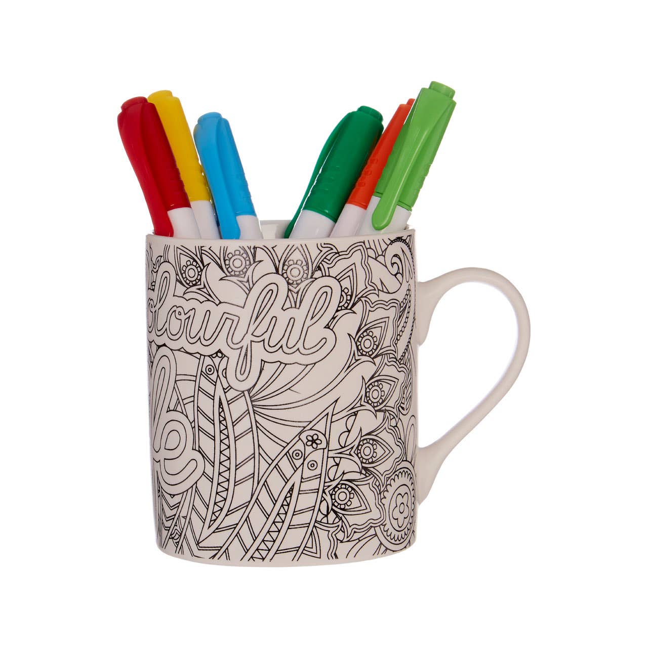 Live A Colourful Life Colour In Mug