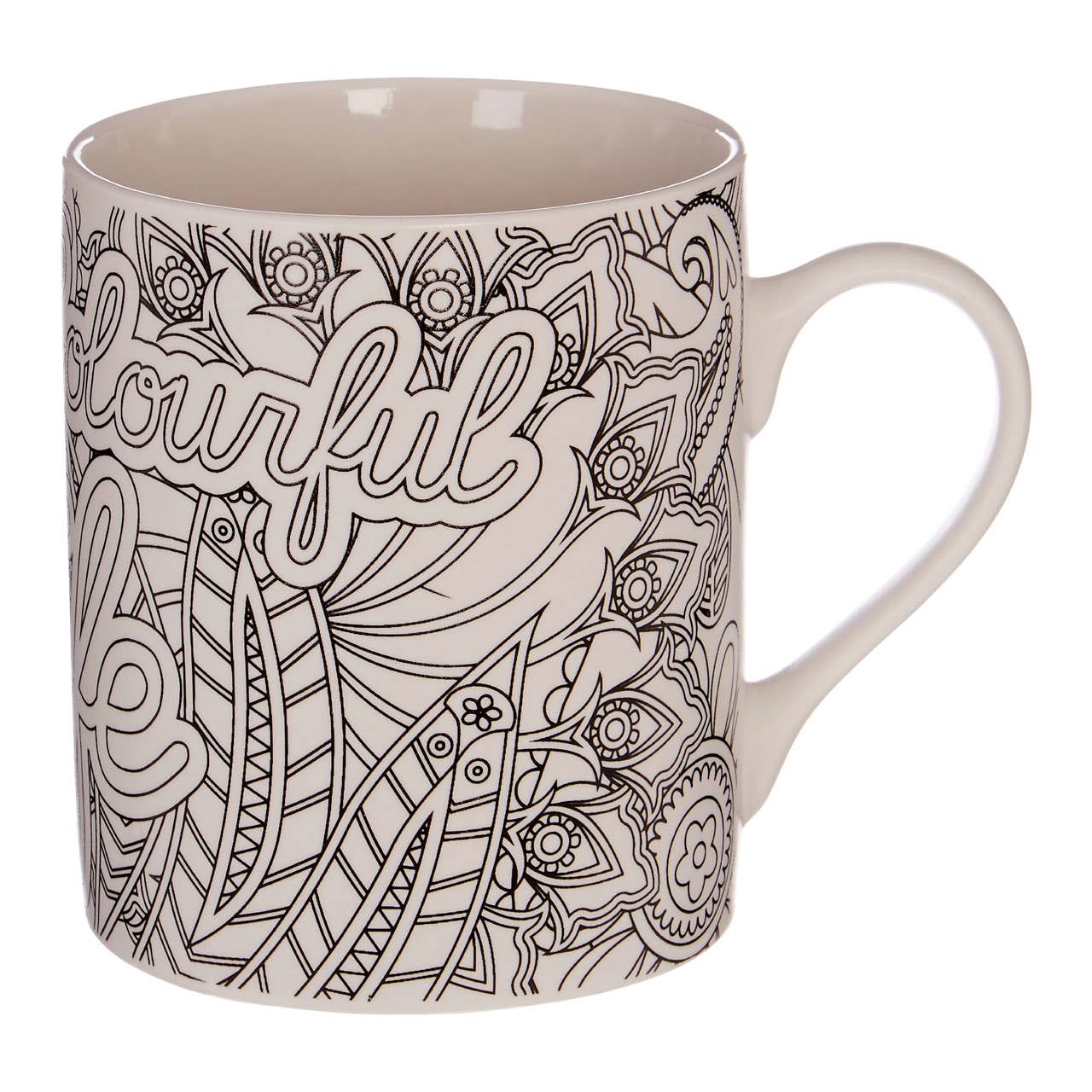 Live A Colourful Life Colour In Mug