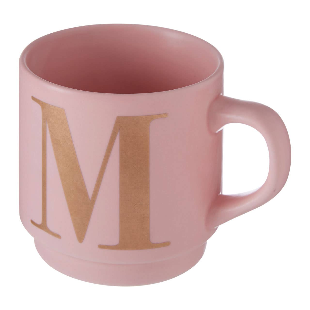 Signet Pink M Letter Mug