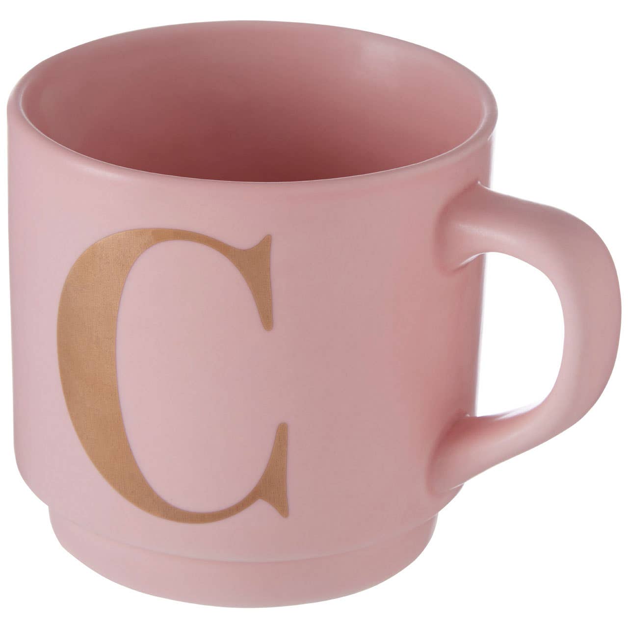 Signet Pink C Letter Mug