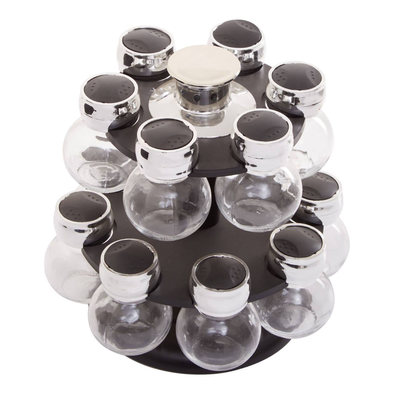 2 Tier 14 Bottle Rev Spice Rack