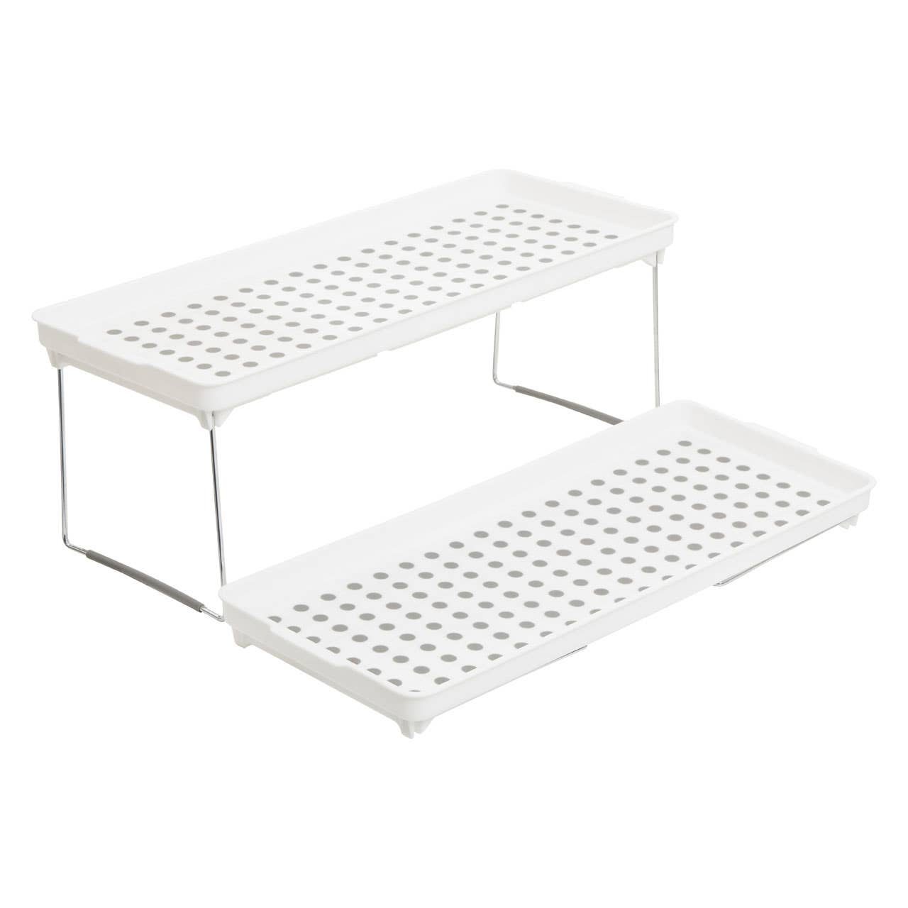 Romm White And Grey Cabinet Racks