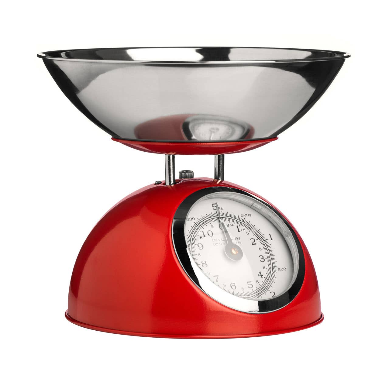 5kg Red Half Circle Design Kitchen Scale