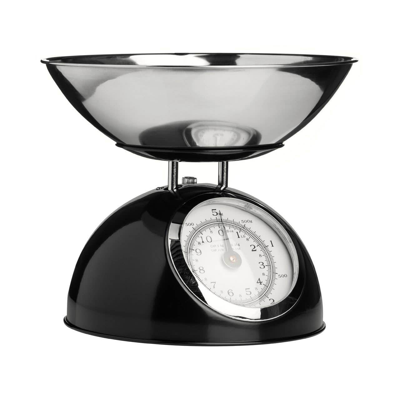 5kg Black Half Circle Design Kitchen Scale