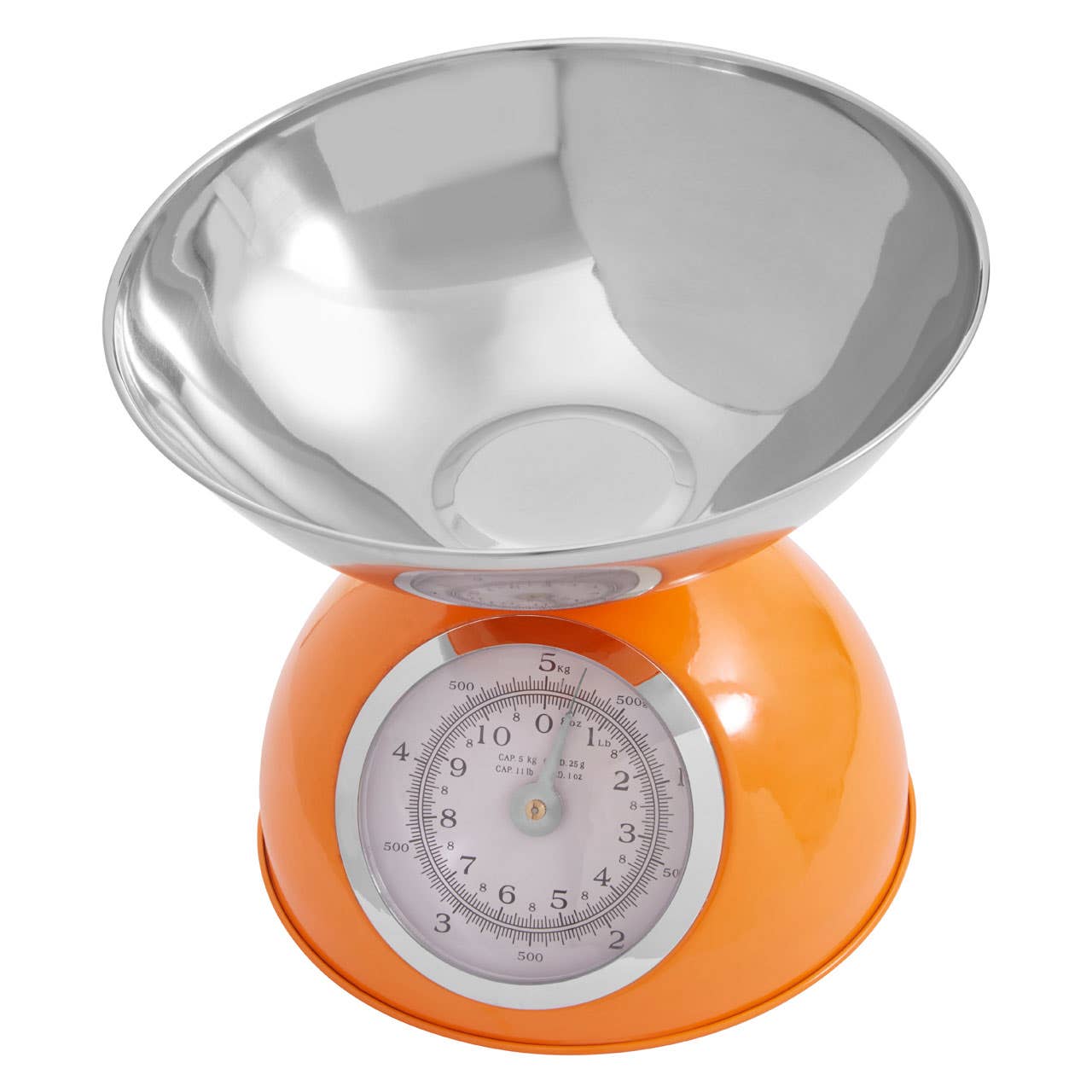 5kg Orange Half Circle Design Kitchen Scale