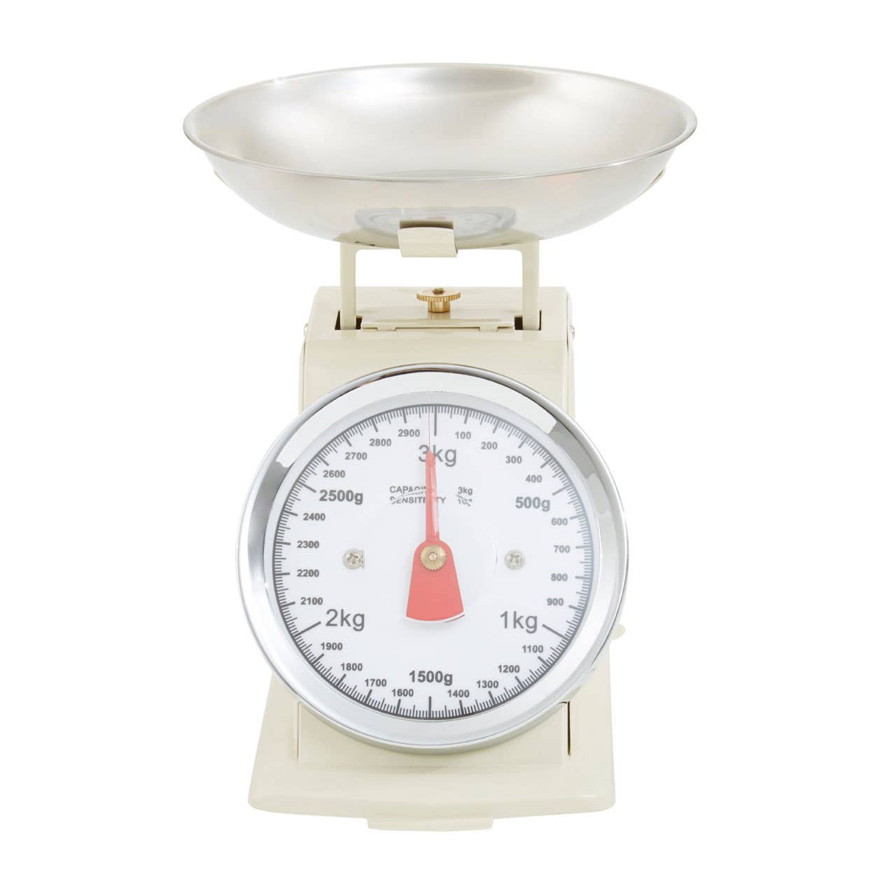 Cream Kitchen Scale