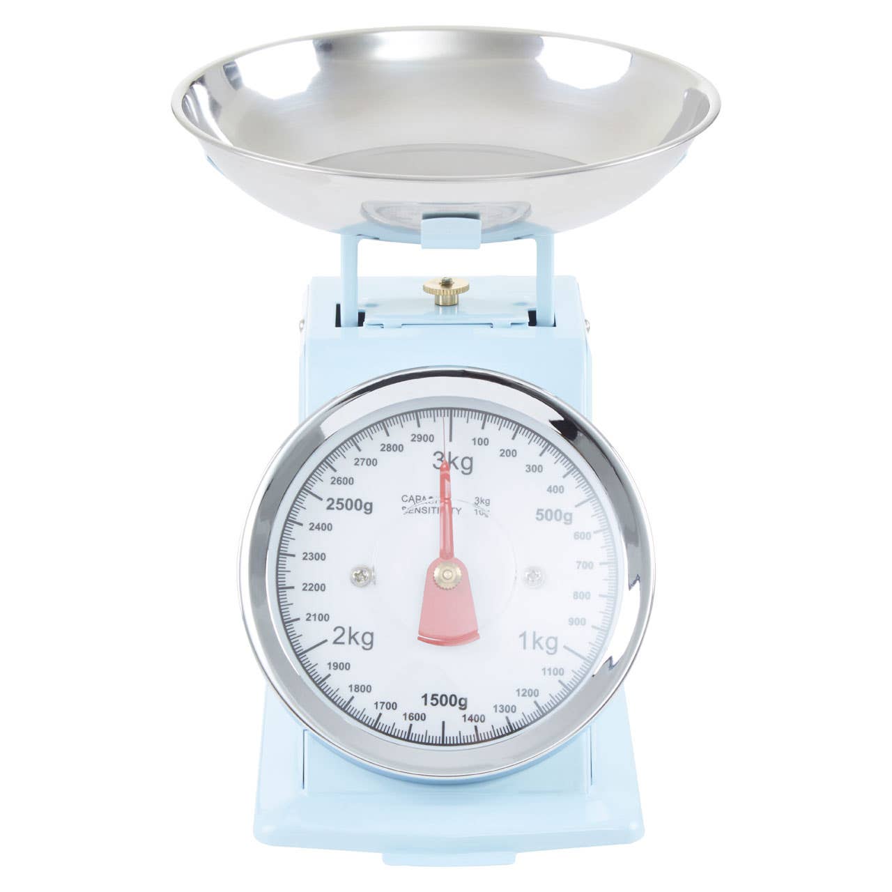 Pastel Blue Kitchen Scale