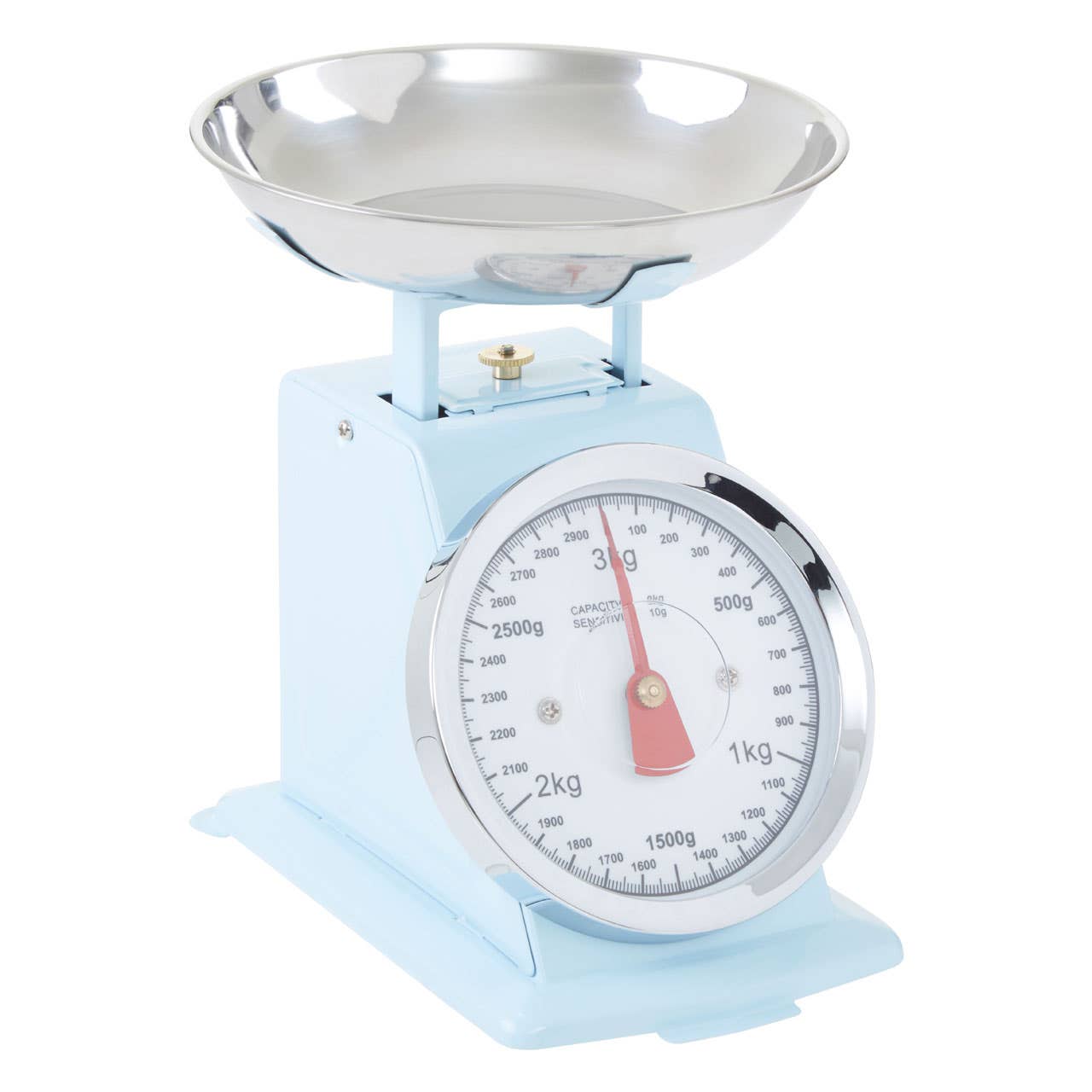 Pastel Blue Kitchen Scale