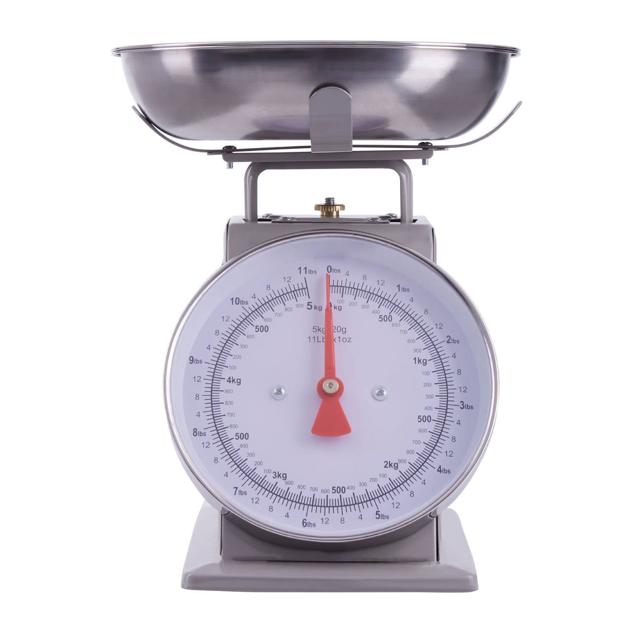 5Kg Grey Retro Kitchen Scale