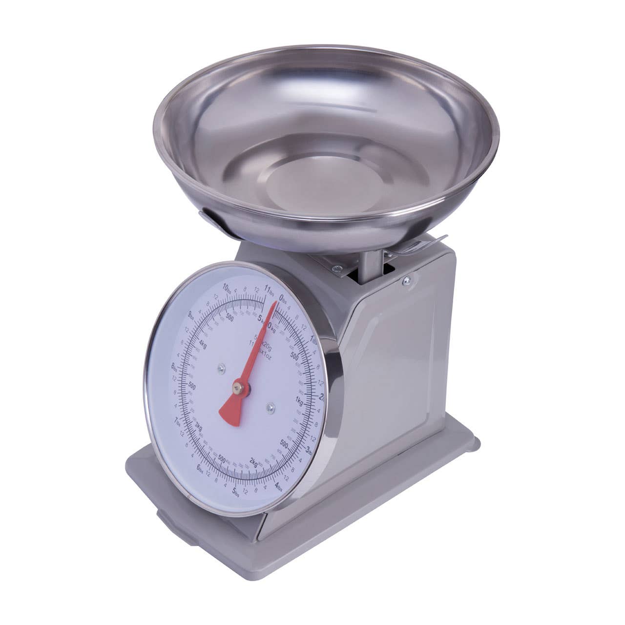 5Kg Grey Retro Kitchen Scale