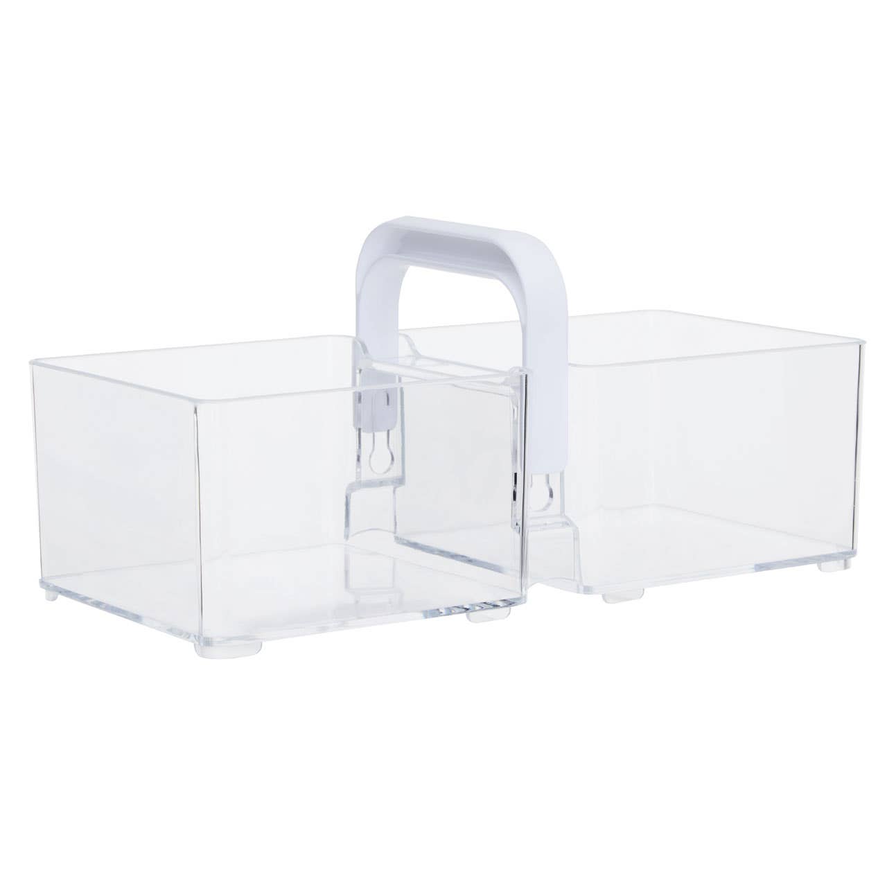 Romm Clear Plastic Kitchen Organiser With Handle