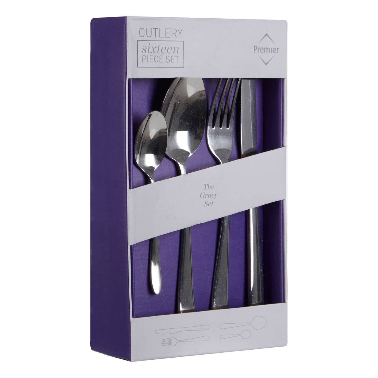 Gracy 16Pc Cutlery Set