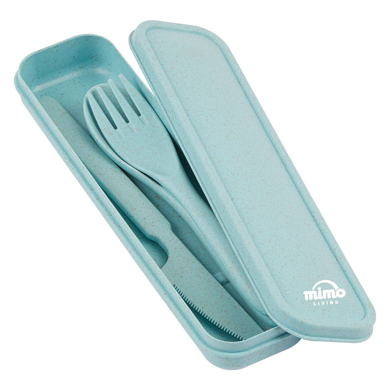 Mimo 3 Pc Blue Finish Cutlery Set With Box