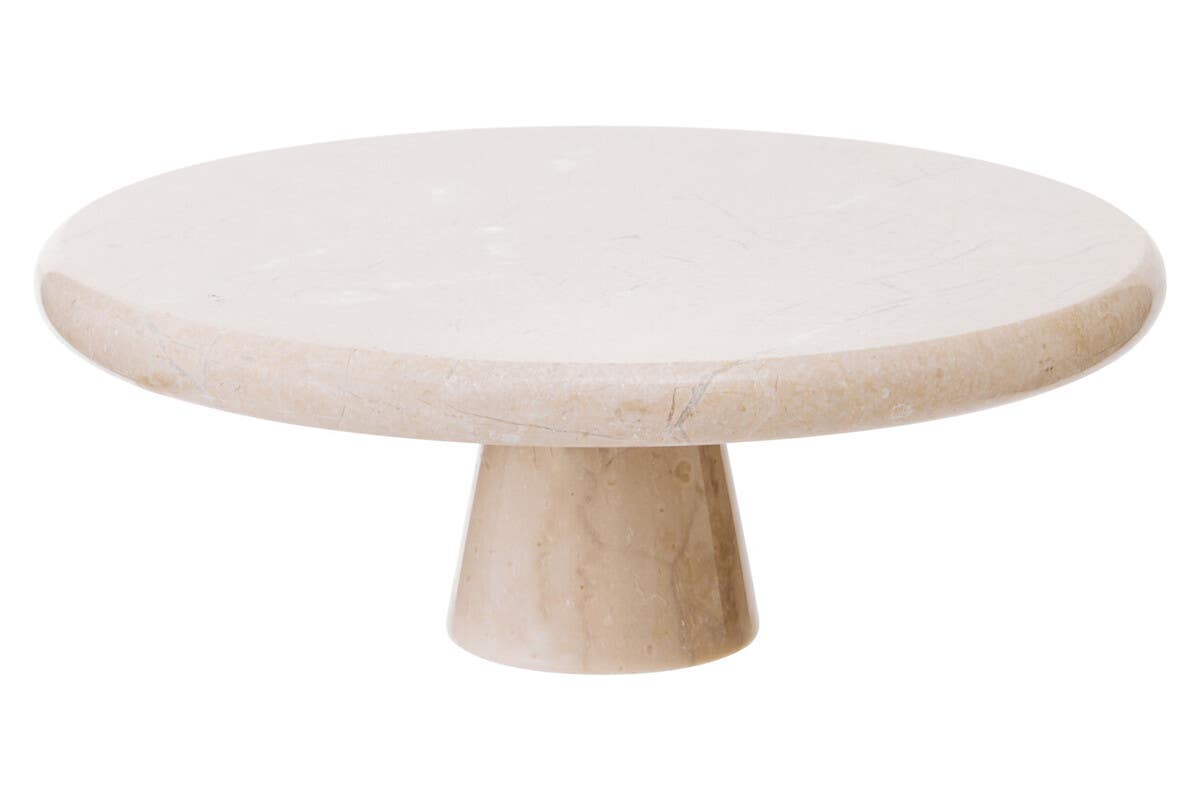 Champagne Marble Cake Stand