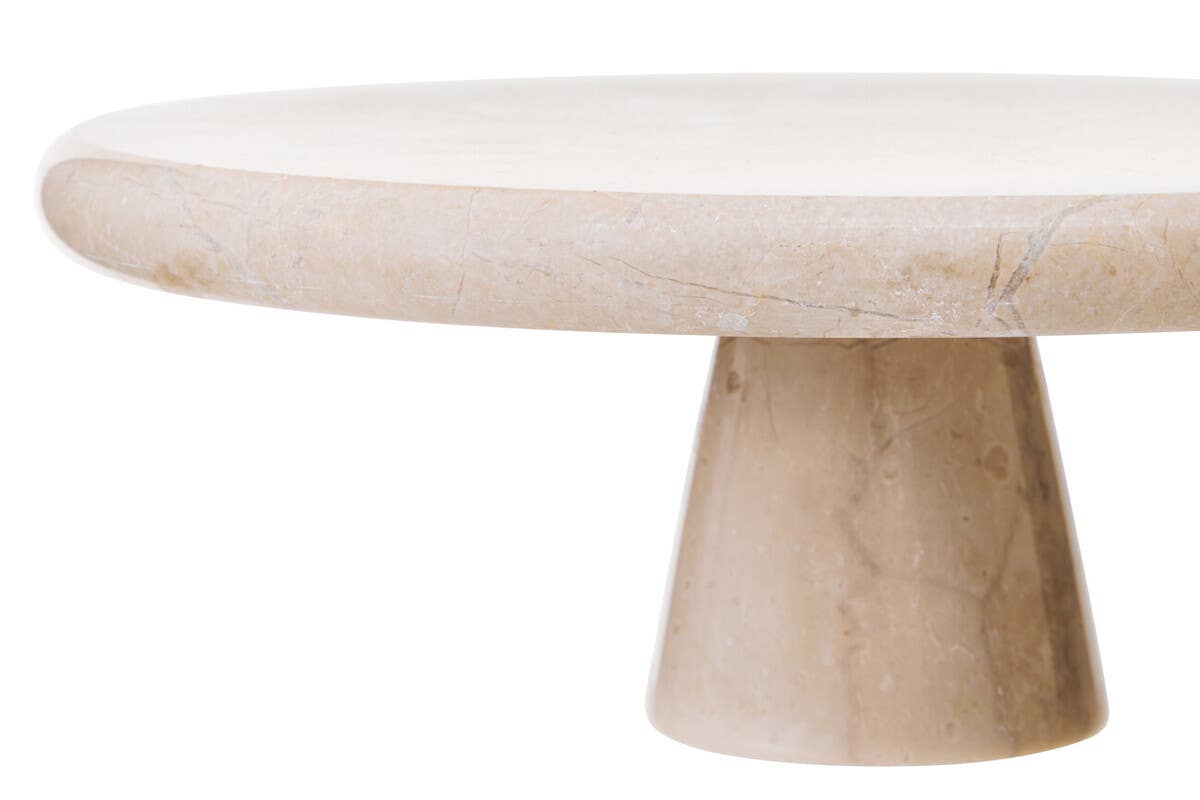 Champagne Marble Cake Stand