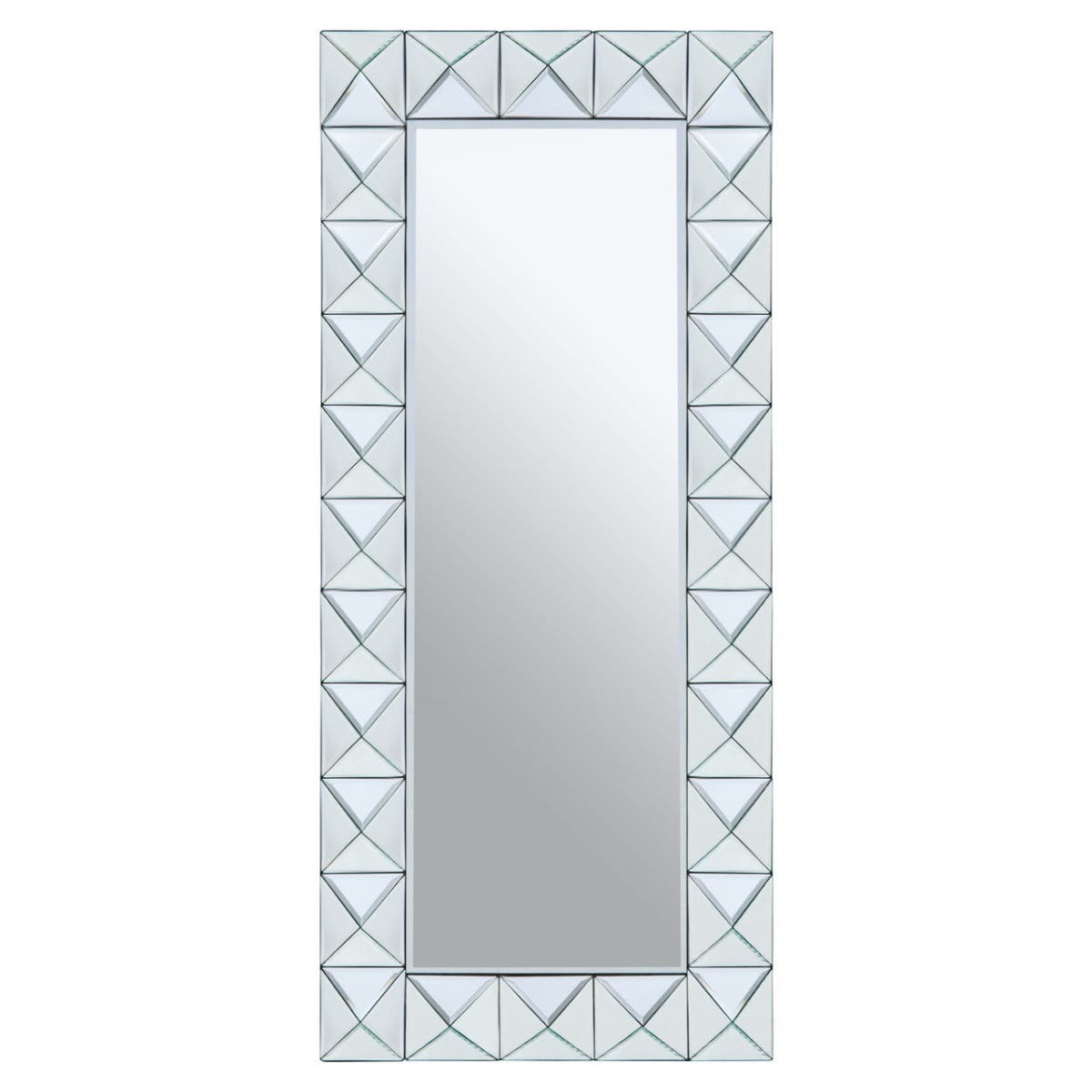 Yula Pyramid Edged Wall Mirror