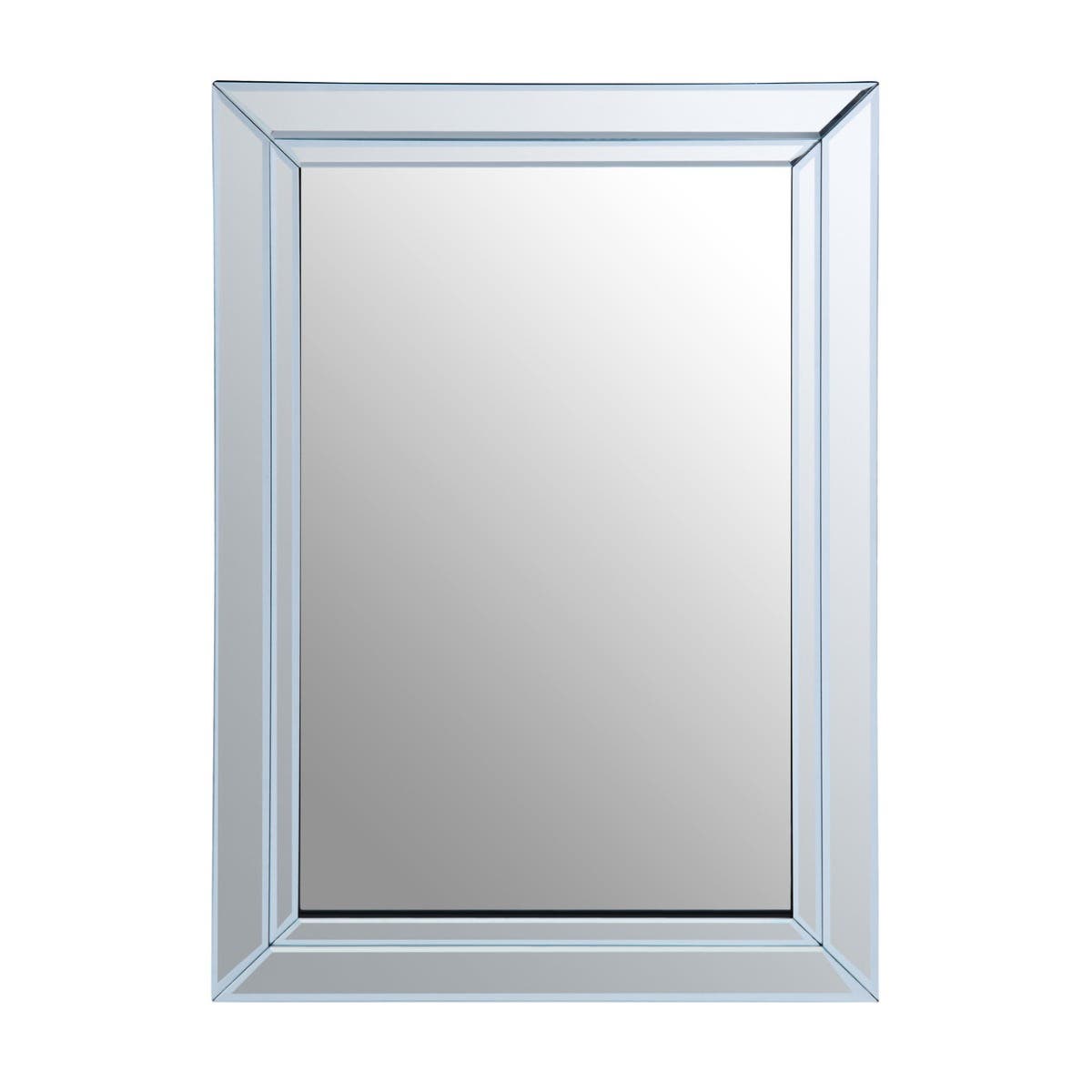 Sana Large Square Bevelled Wall Mirror