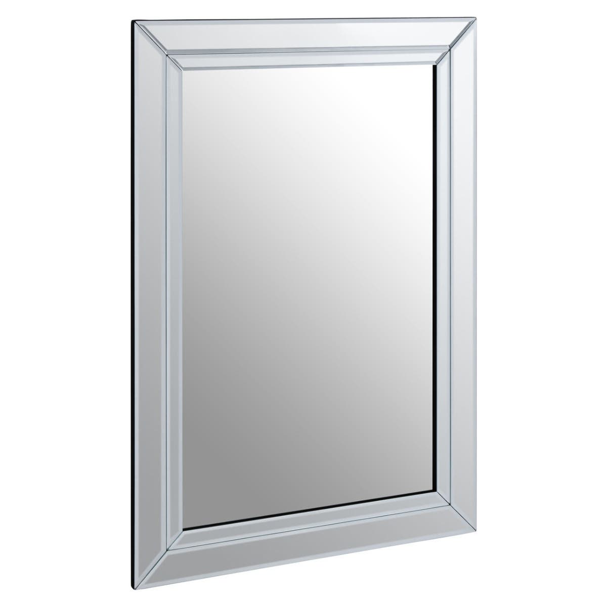 Sana Large Square Bevelled Wall Mirror