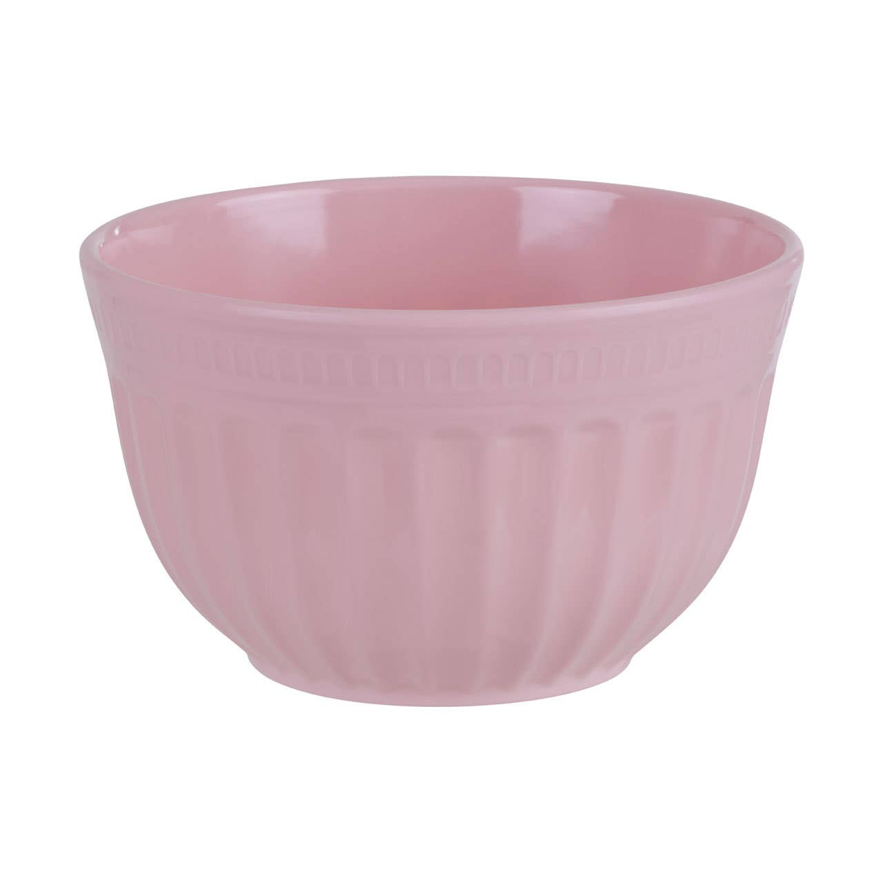 Melamine Large Pink Mixing Bowl