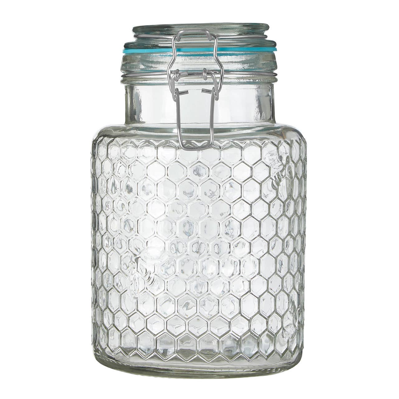 Apiary Blue Seal Small Glass Jar