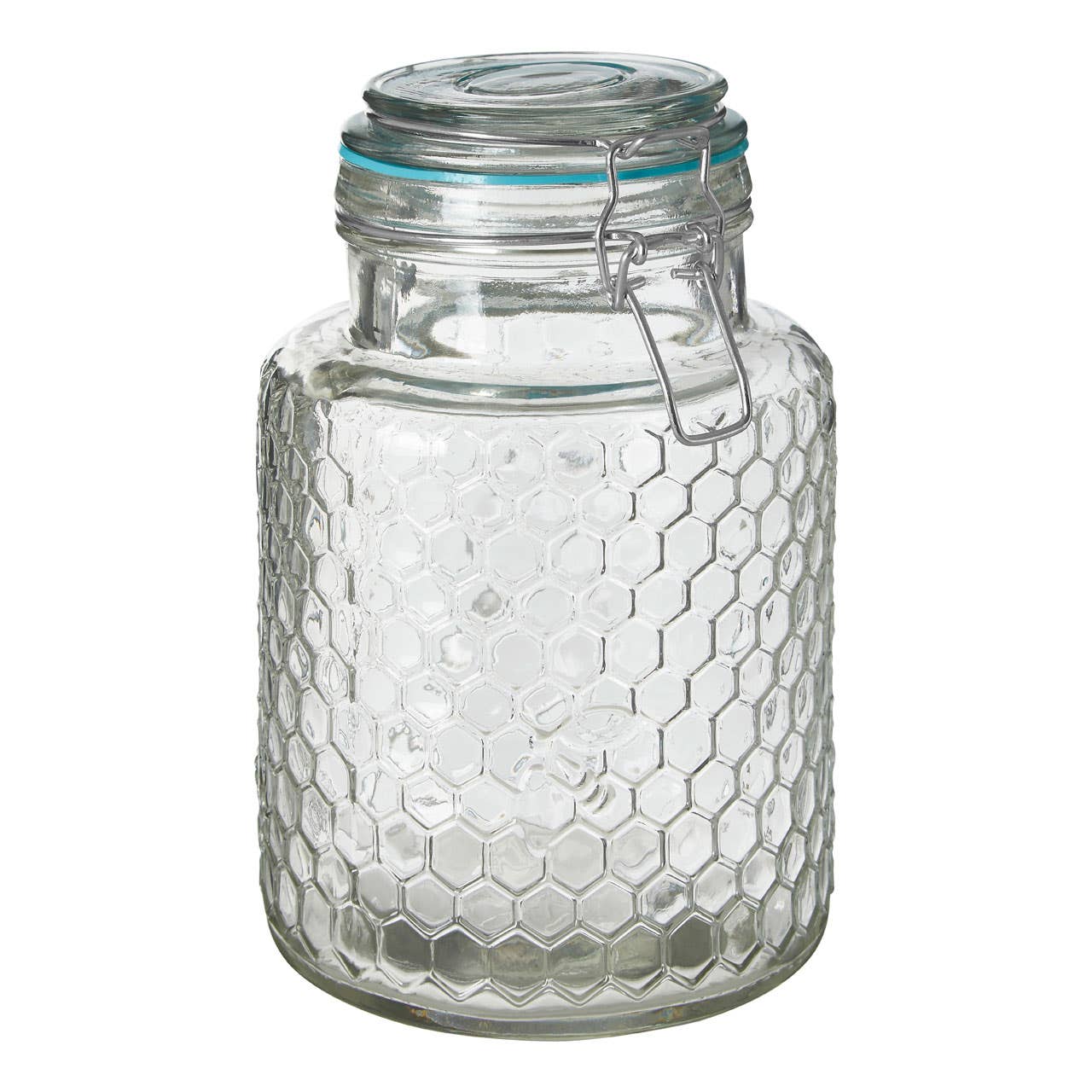 Apiary Blue Seal Small Glass Jar