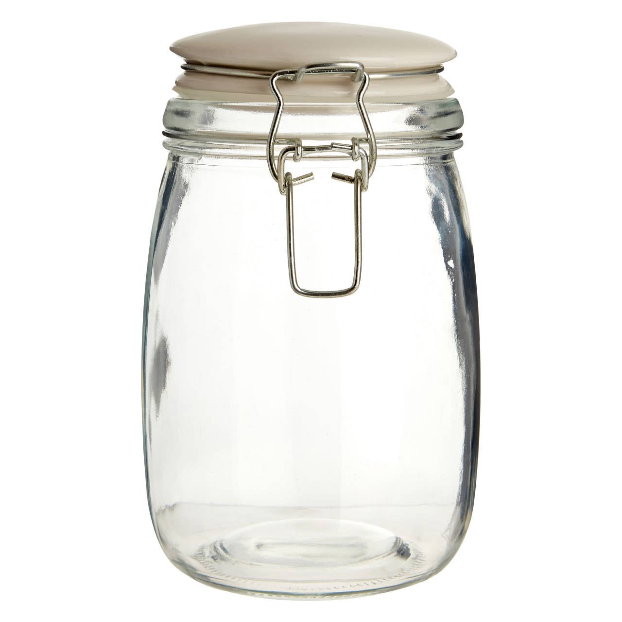 Country Cottage Glass Storage Jars - Set Of 3