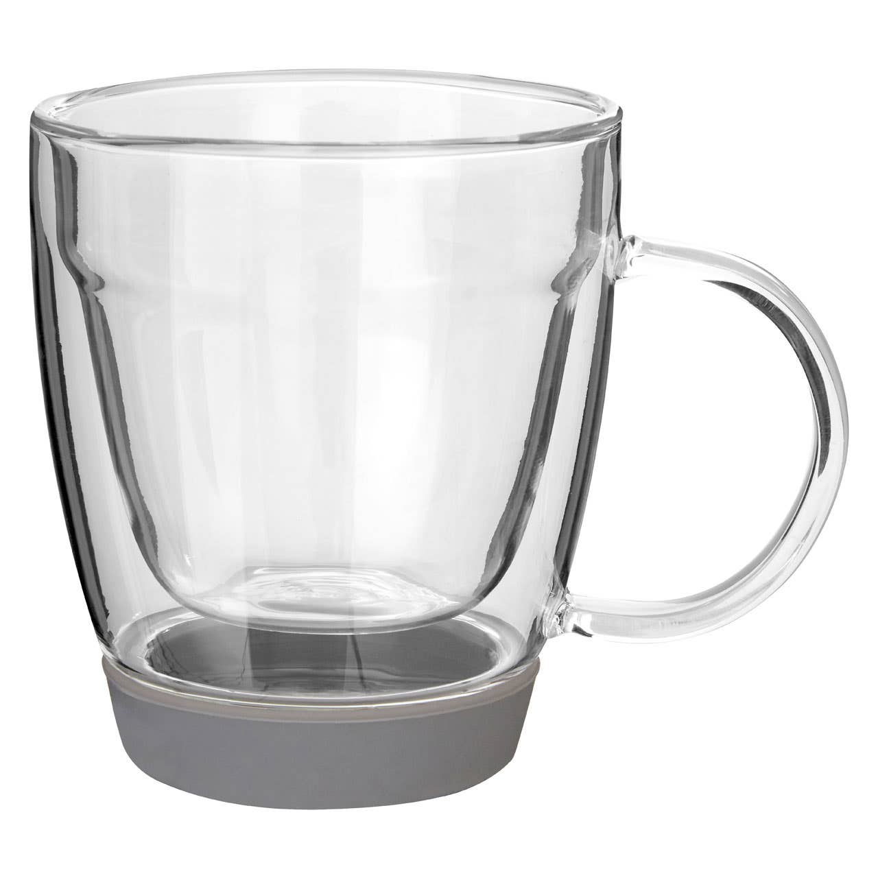 Double Wall Glass Mug - 220Ml