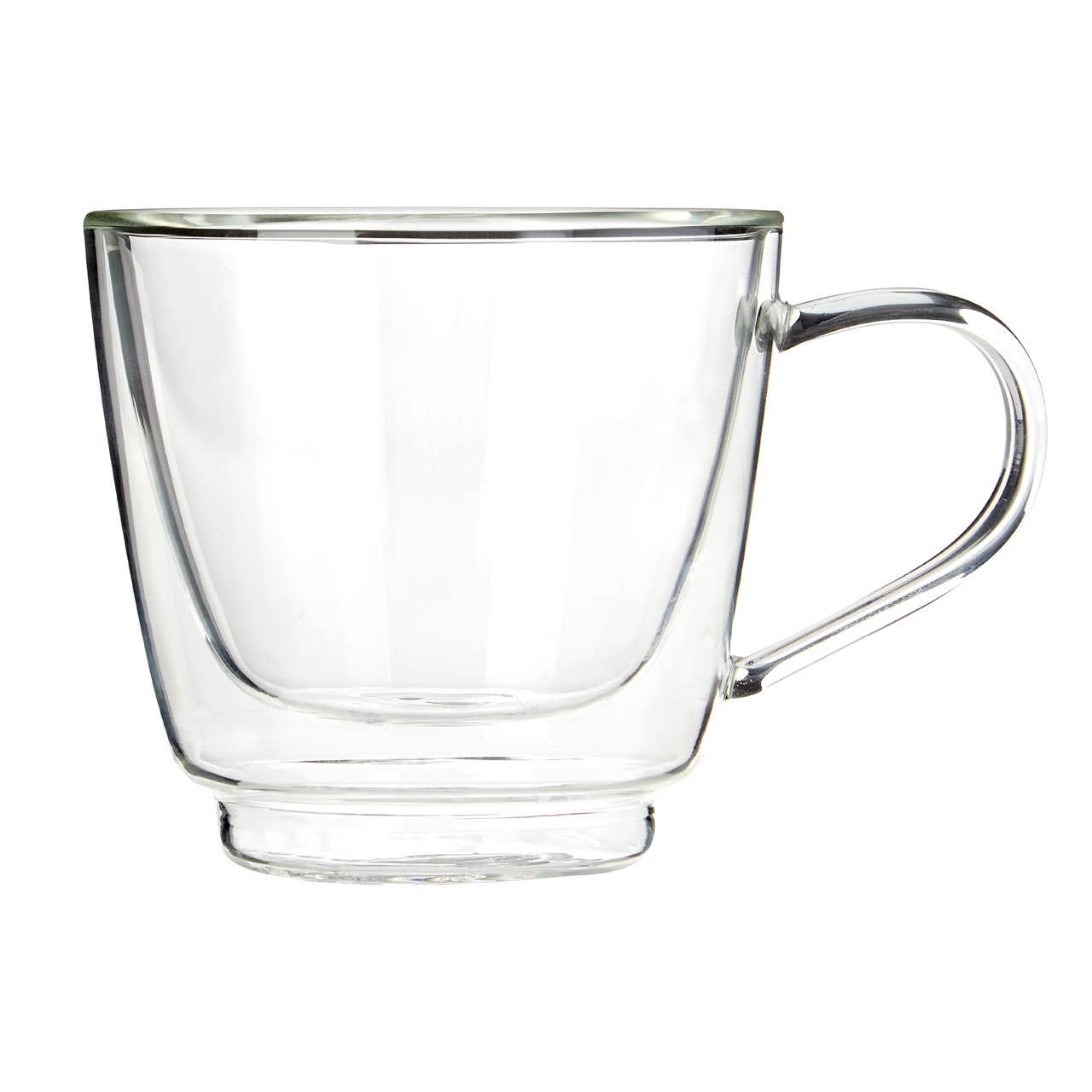 Double Wall Glass Mug - 190Ml