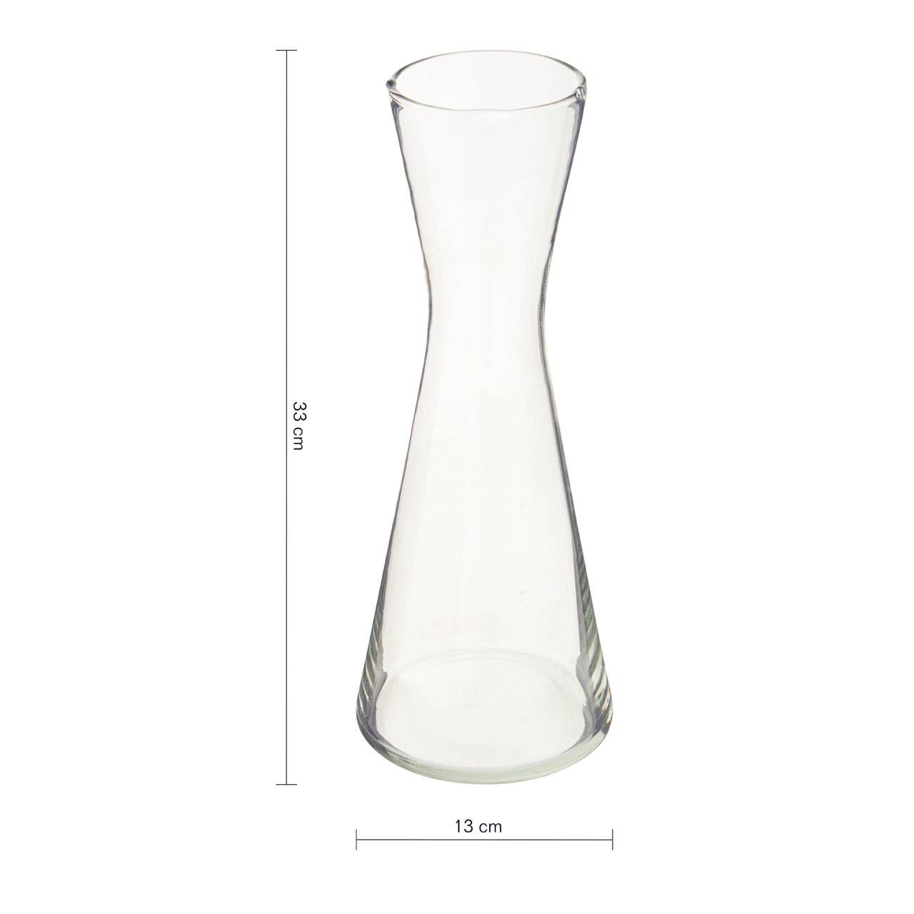 Ambra Clear Glass Carafe