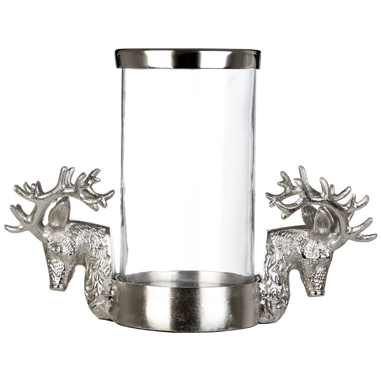 Stag Hurricane Design Candle Holder