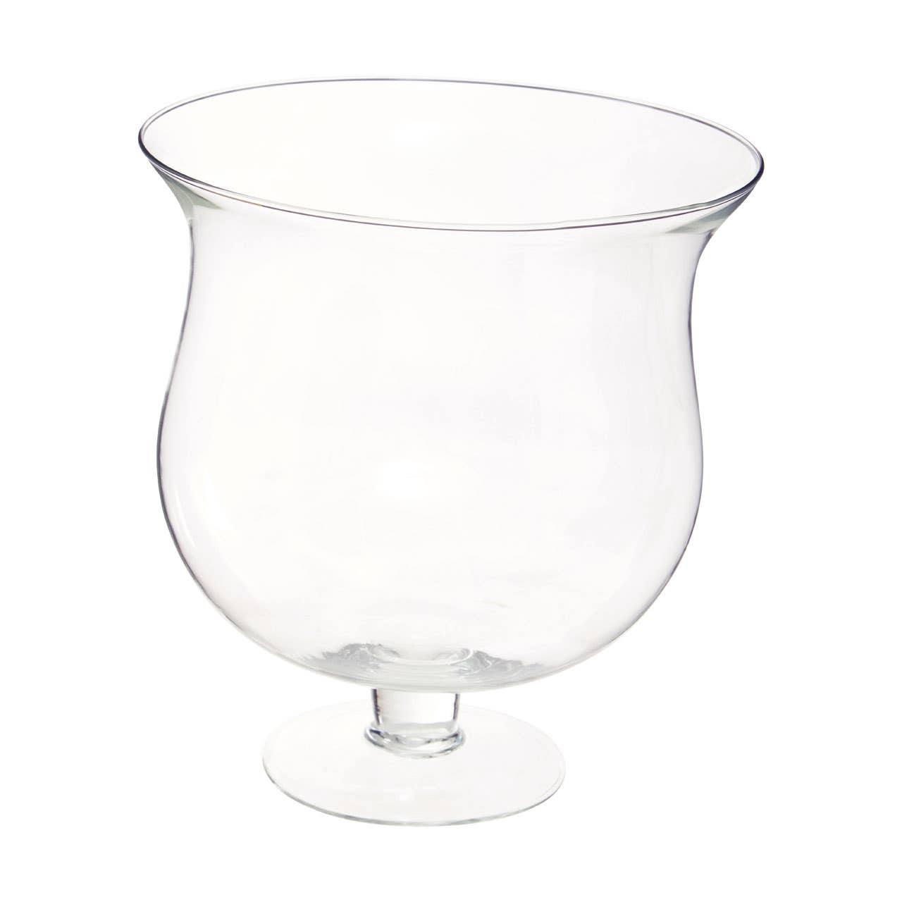 Ambra Clear Glass Cognac Vase