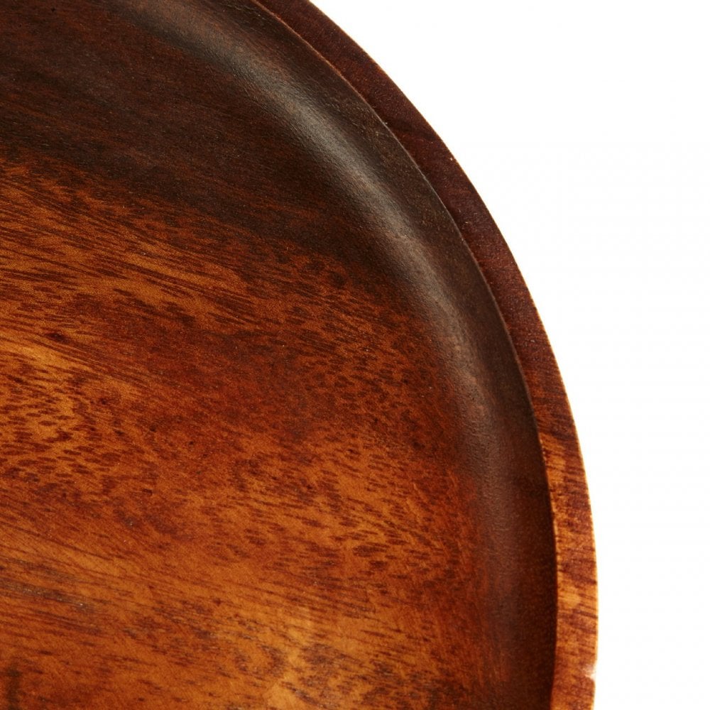 Socorro Plate, Acacia Wood, Natural