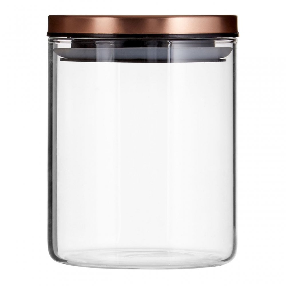 Freska 700Ml Storage Jar, Glass, Silicone, Tin