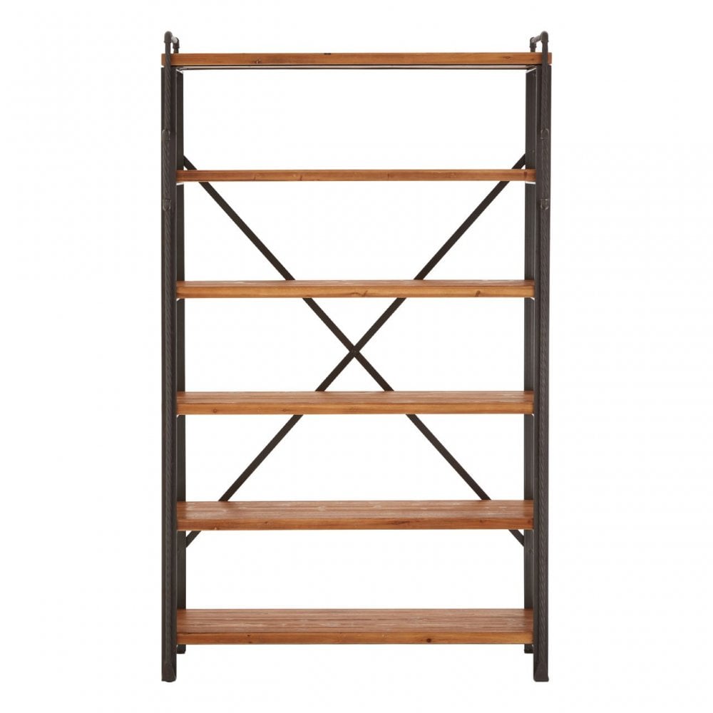 Ranch Foundry Style Shelf Unit, Fir Wood